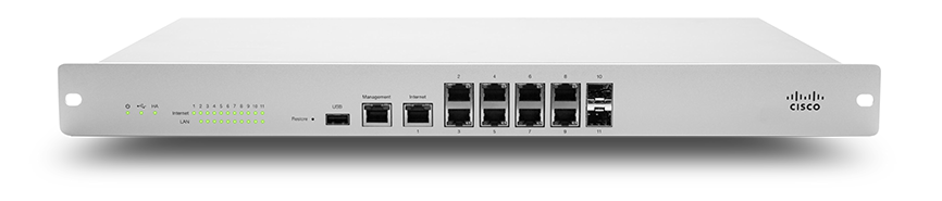 Cisco Meraki MX84 Cloud Managed 500 Mbps Security Appliance